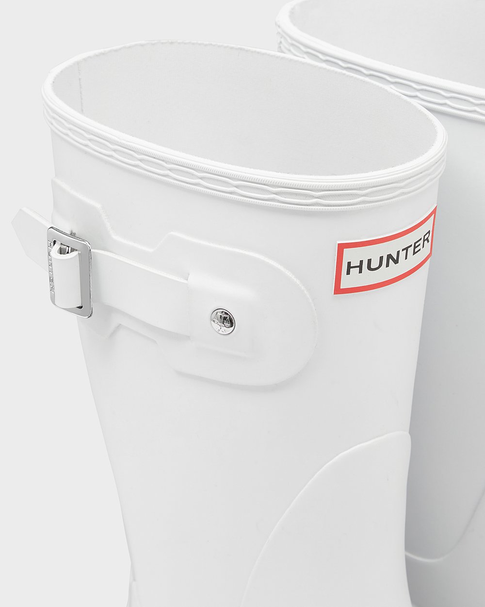 Galochas Curtas Hunter Feminina Branco - Original - 07JCRMWKN